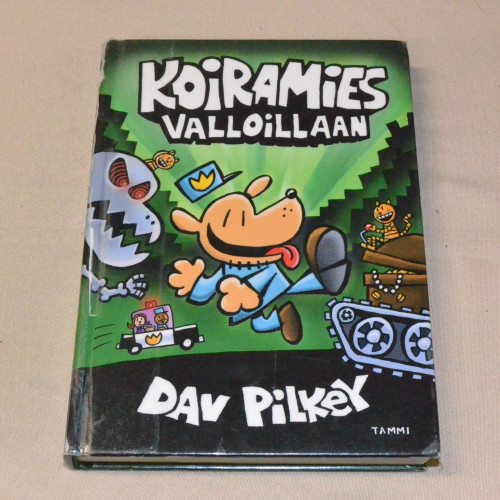 Dav Pilkey Koiramies valloillaan